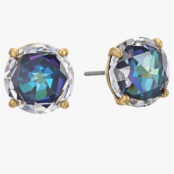 Kate Spade Cubic Zirconium Earrings Bright Ideas in Jet NWT - Picture 1 of 6